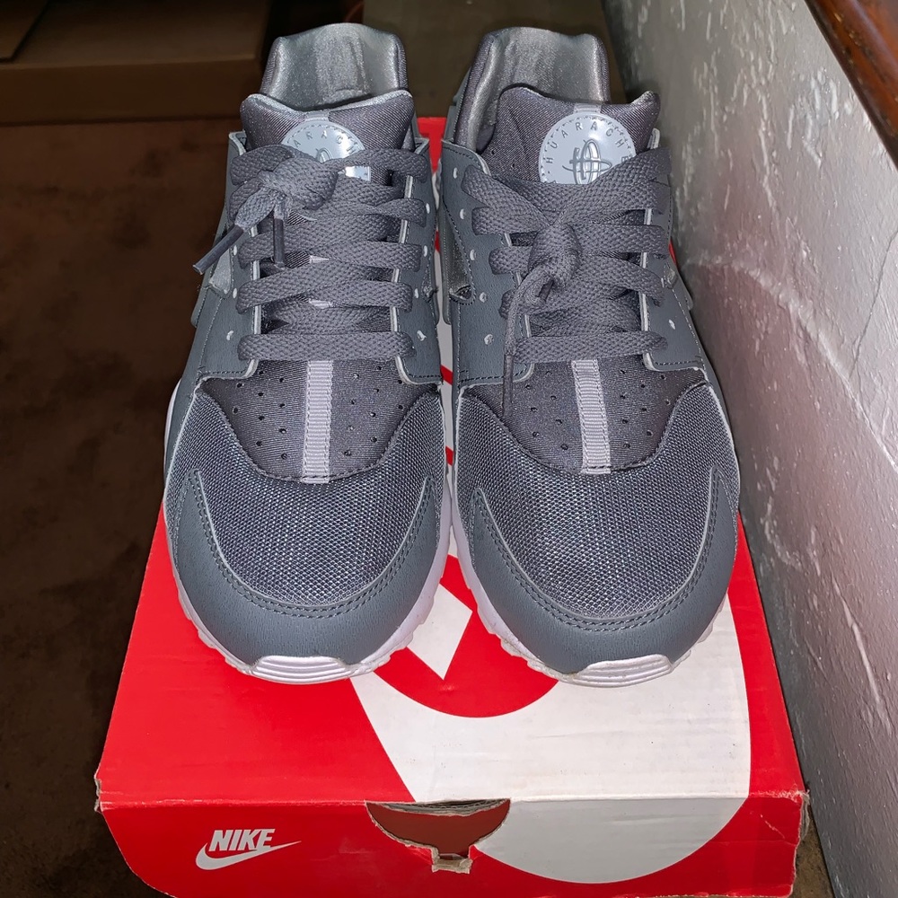 Nike Huarache Run (GS) Cool Grey/Wolf Grey-White